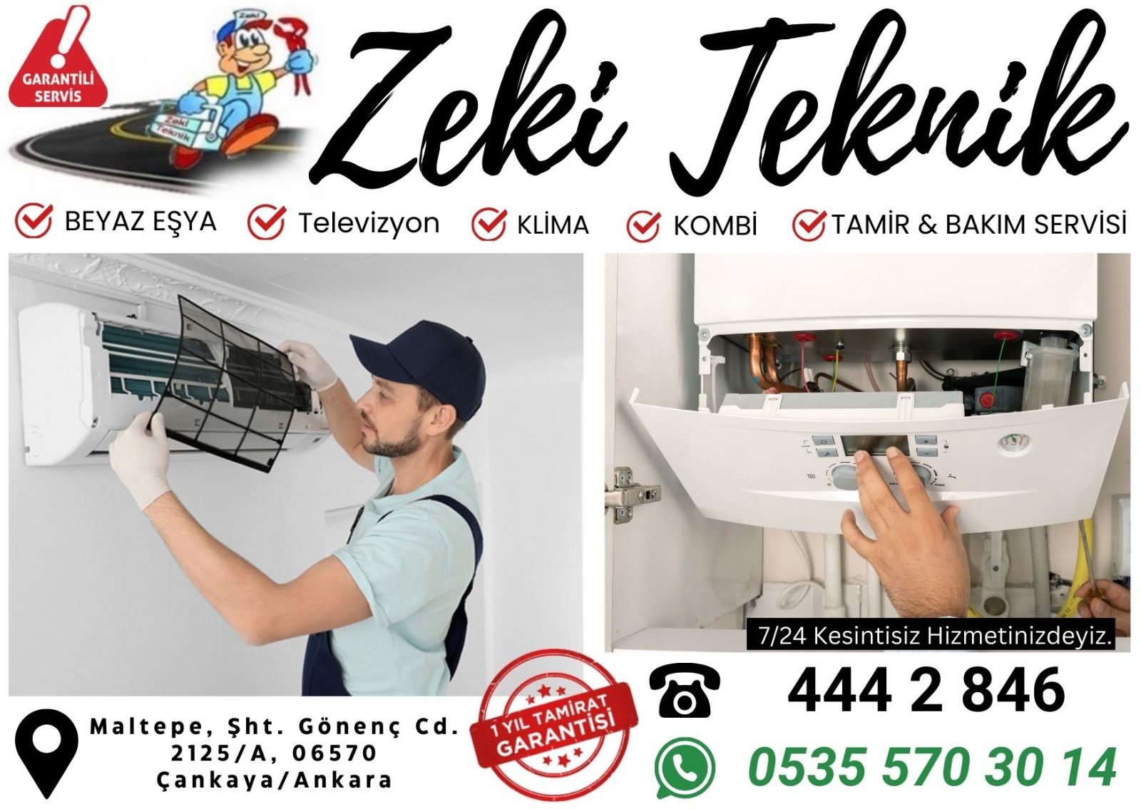 Çankaya Kombi Tamircisi